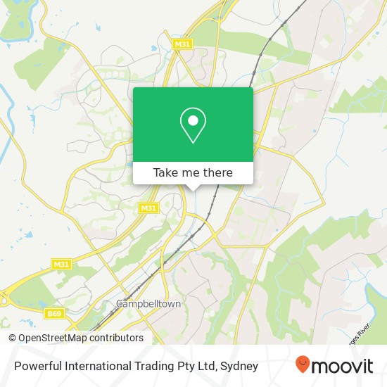 Powerful International Trading Pty Ltd map