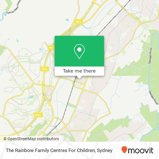 Mapa The Rainbow Family Centres For Children