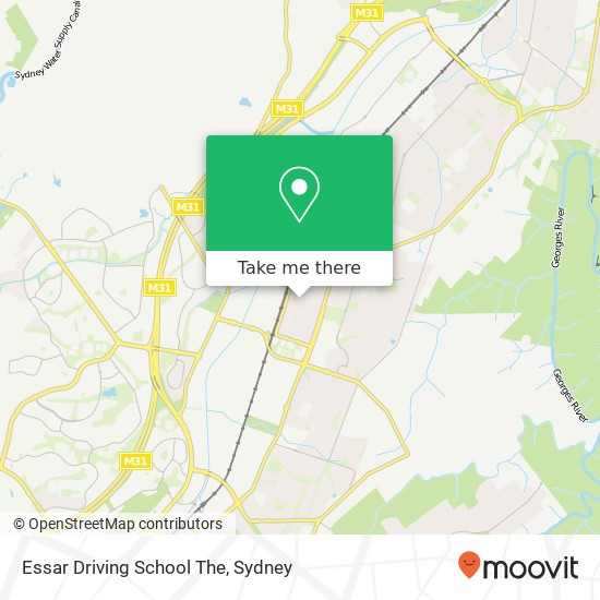 Essar Driving School The map