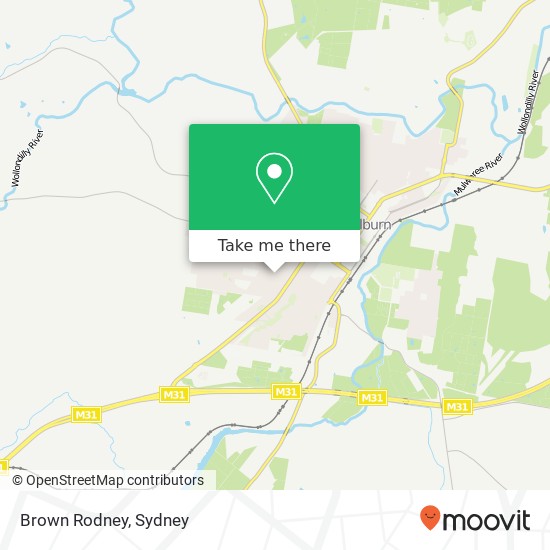 Brown Rodney map