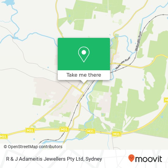 R & J Adameitis Jewellers Pty Ltd map