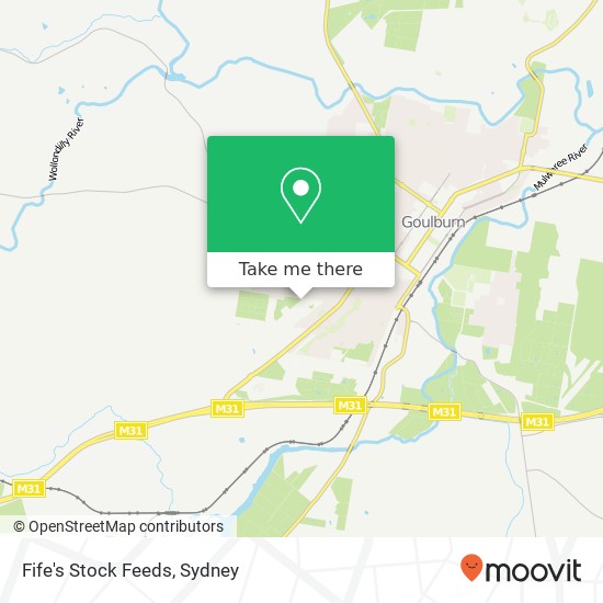 Fife's Stock Feeds map