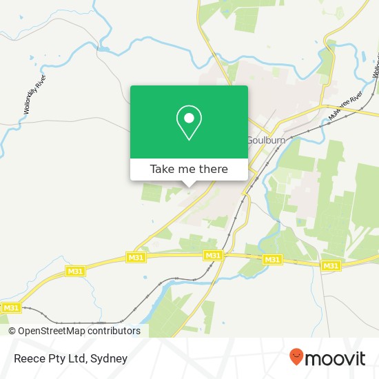 Reece Pty Ltd map