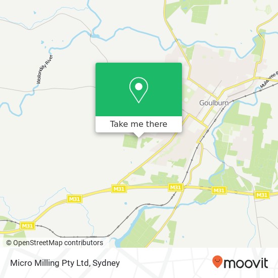 Micro Milling Pty Ltd map