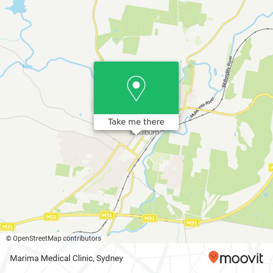 Marima Medical Clinic map
