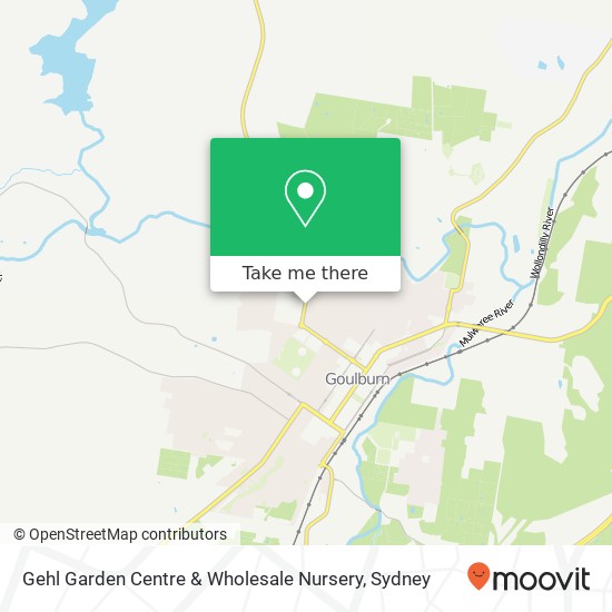 Gehl Garden Centre & Wholesale Nursery map