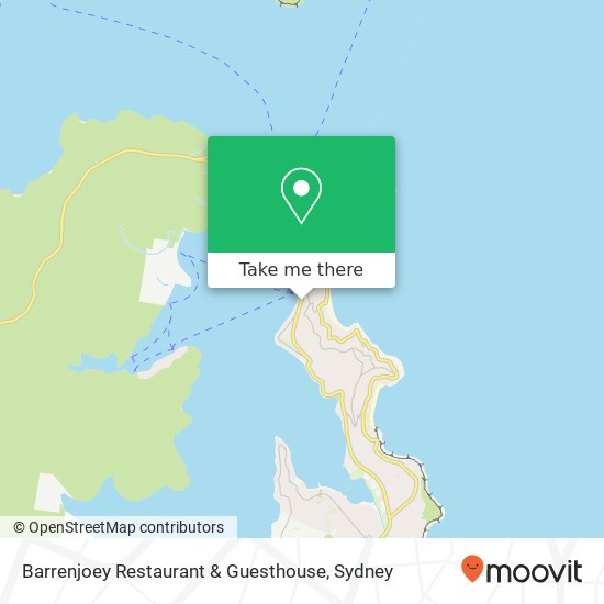Barrenjoey Restaurant & Guesthouse map