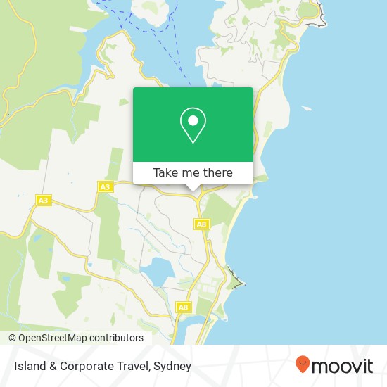 Mapa Island & Corporate Travel