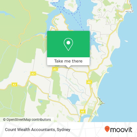 Count Wealth Accountants map