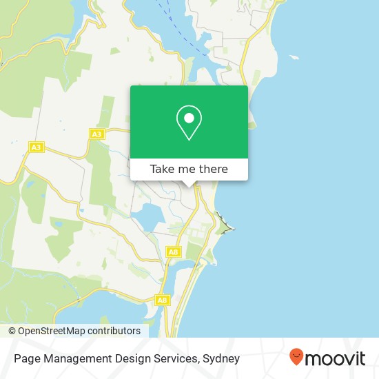 Page Management Design Services map