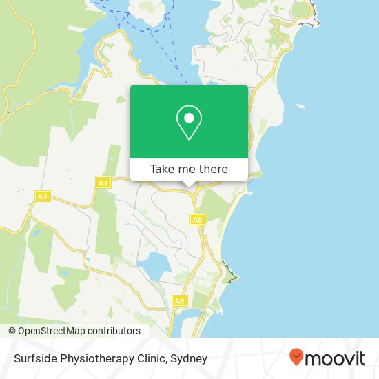 Surfside Physiotherapy Clinic map