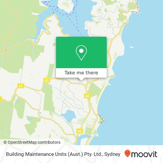 Building Maintenance Units (Aust.) Pty. Ltd. map