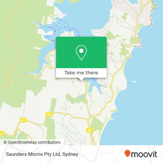 Saunders Morris Pty Ltd map