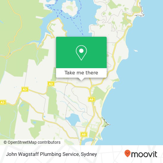 Mapa John Wagstaff Plumbing Service