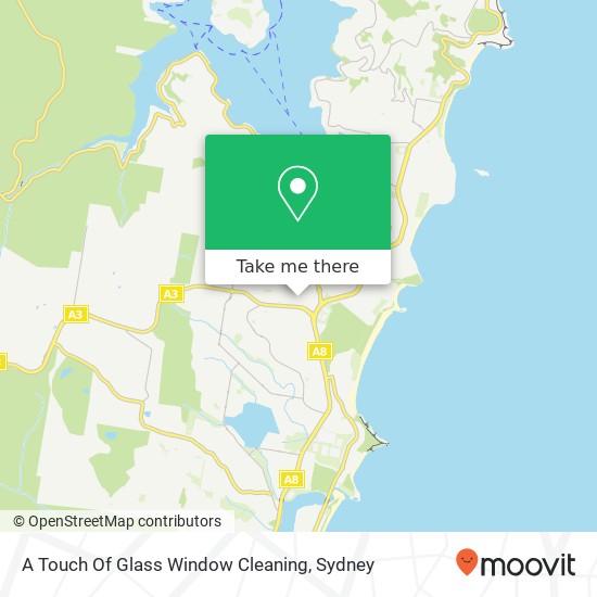 Mapa A Touch Of Glass Window Cleaning