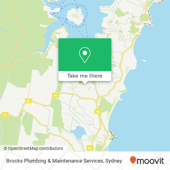 Brocks Plumbing & Maintenance Services map