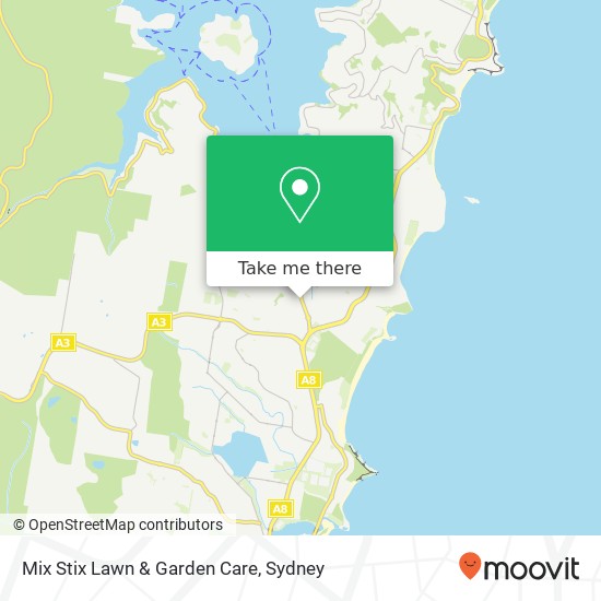 Mix Stix Lawn & Garden Care map