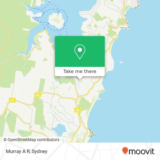 Mapa Murray A R