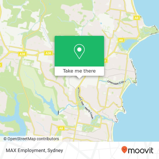 MAX Employment map