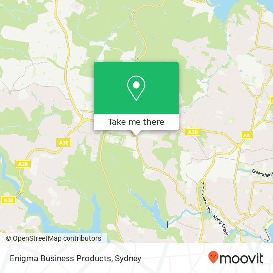 Enigma Business Products map