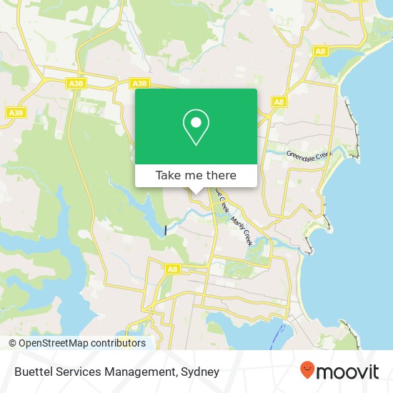 Buettel Services Management map