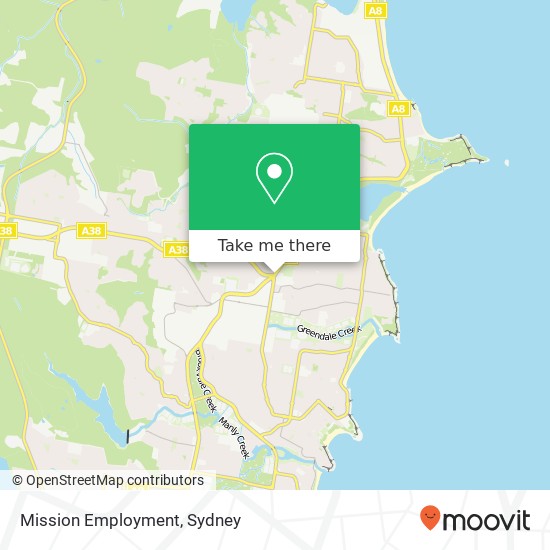 Mission Employment map