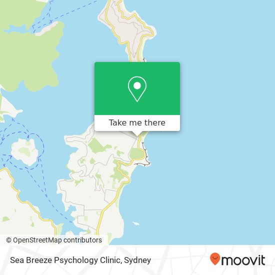 Mapa Sea Breeze Psychology Clinic