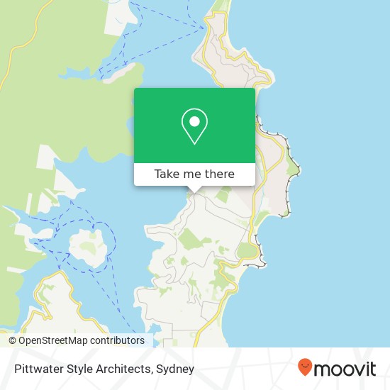 Pittwater Style Architects map