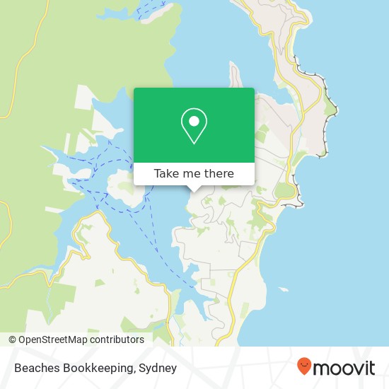 Beaches Bookkeeping map