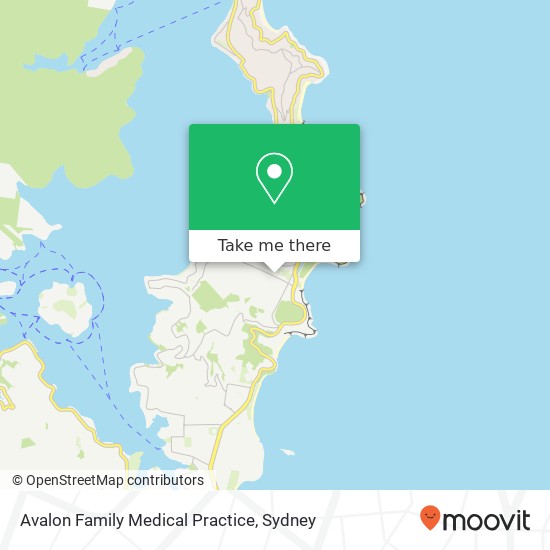 Avalon Family Medical Practice map