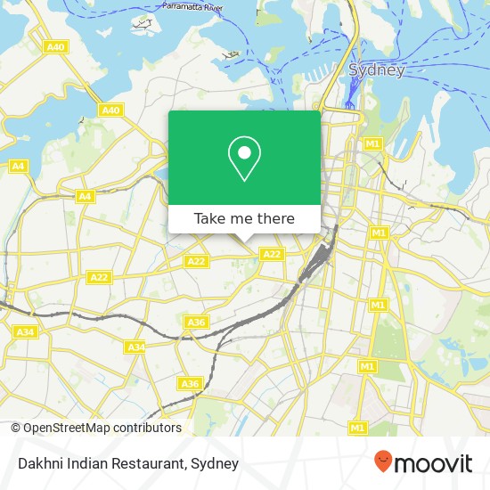 Dakhni Indian Restaurant map