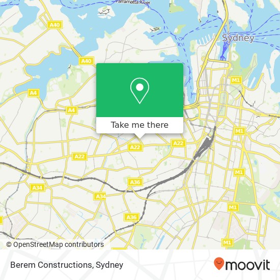 Berem Constructions map