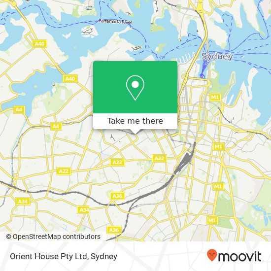 Orient House Pty Ltd map