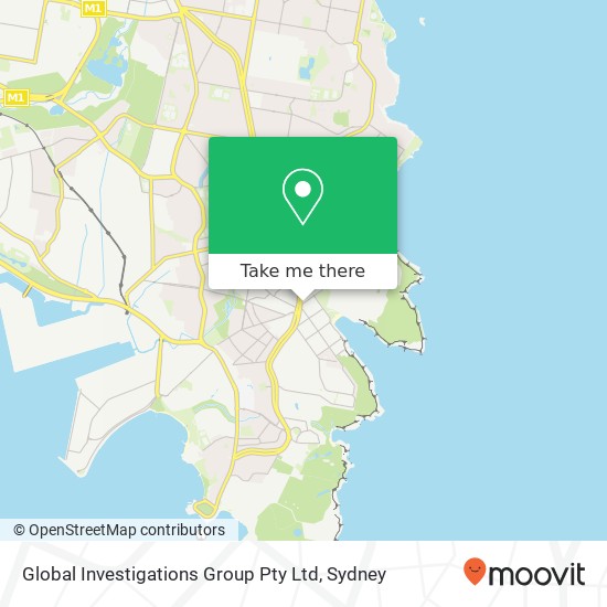 Global Investigations Group Pty Ltd map