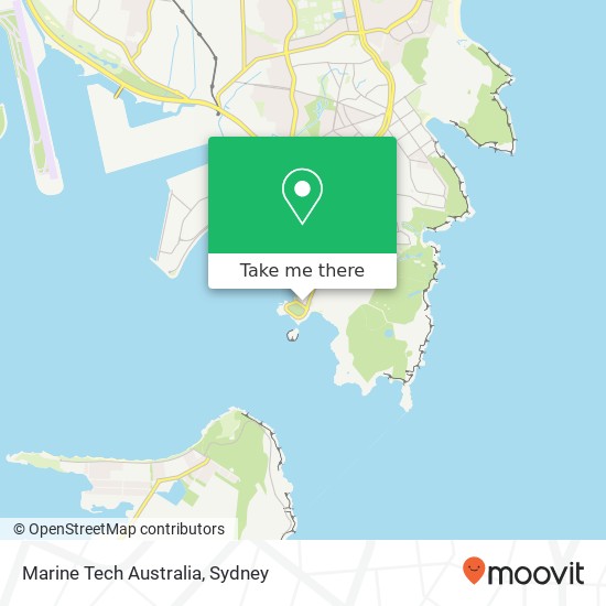 Marine Tech Australia map
