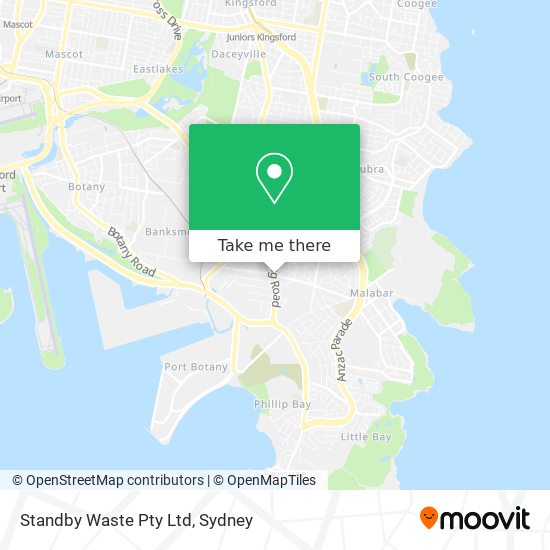 Standby Waste Pty Ltd map