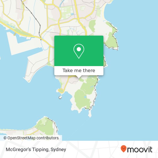 McGregor's Tipping map