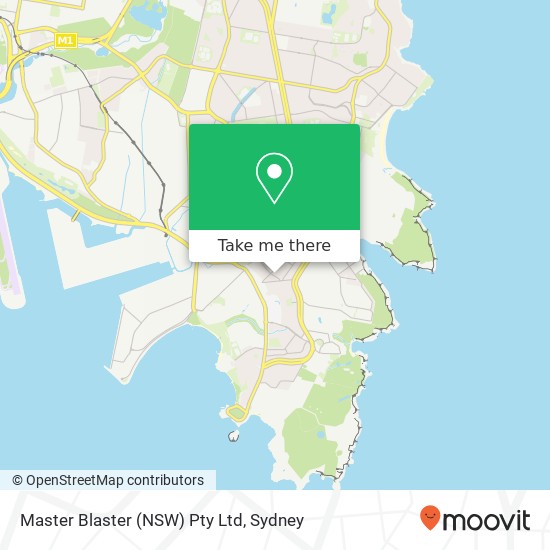 Master Blaster (NSW) Pty Ltd map