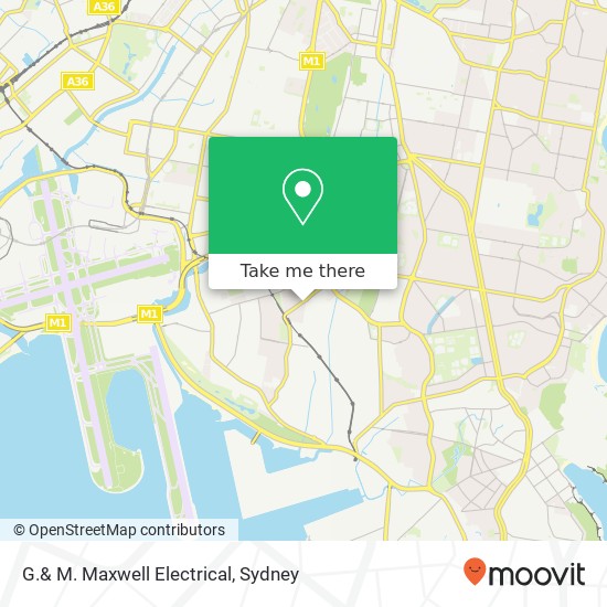 G.& M. Maxwell Electrical map