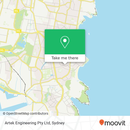 Artek Engineering Pty Ltd map