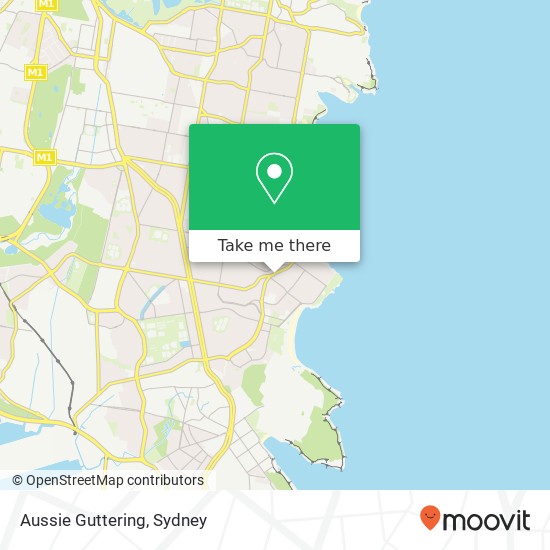 Aussie Guttering map