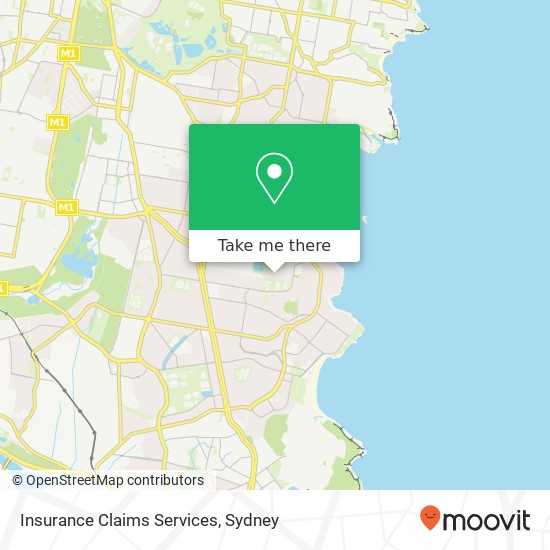 Insurance Claims Services map