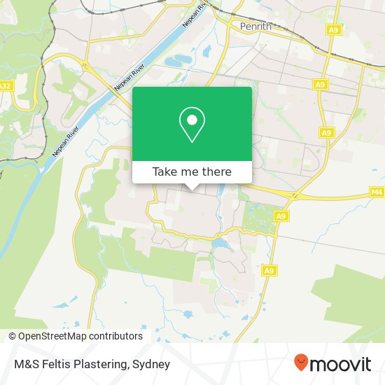 M&S Feltis Plastering map