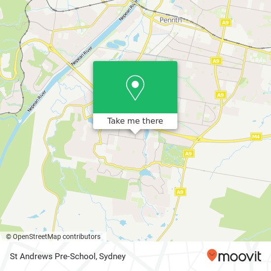 St Andrews Pre-School map