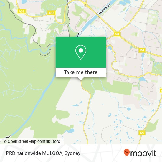 PRD nationwide MULGOA map