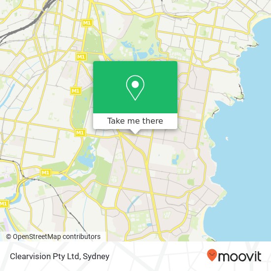 Clearvision Pty Ltd map