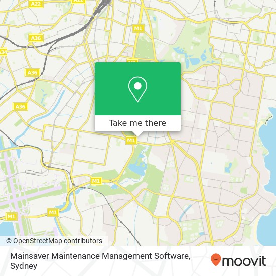 Mainsaver Maintenance Management Software map