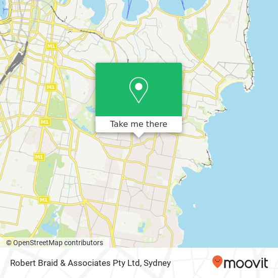 Robert Braid & Associates Pty Ltd map
