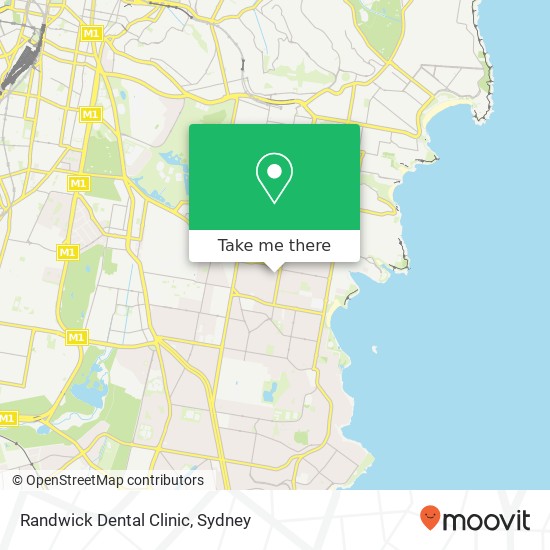 Randwick Dental Clinic map