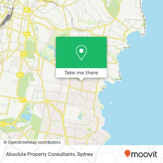 Absolute Property Consultants map